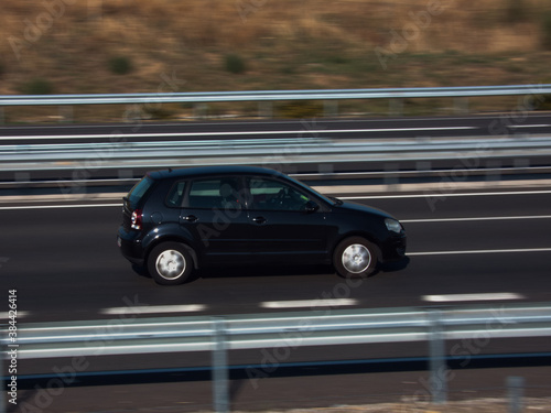 samochód ruch autostrada panning auto