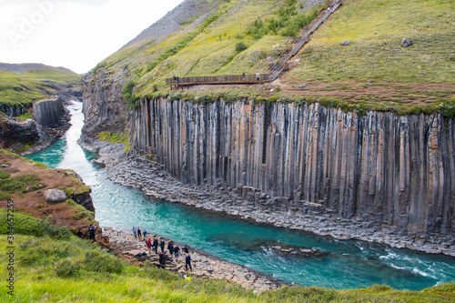 The Magnificent Studlagil canyon in Iceland