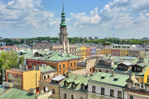 Panorama Zamościa 