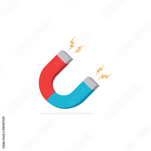 magnetic icon vector illustration design