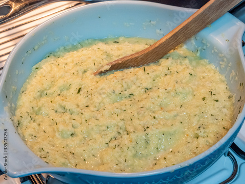 Polish potato pancakes, known as placki kartoflane or placki ziemniaczane in Polish.