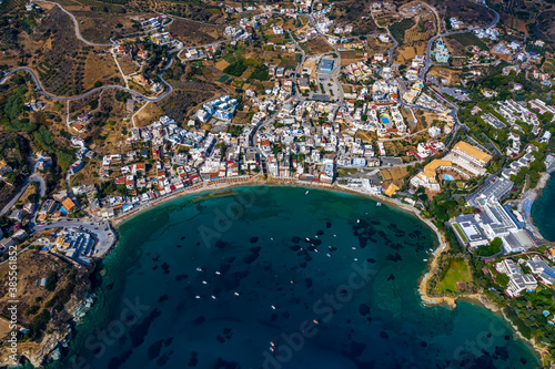 Agia Pelagia auf Kreta aus der Luft | Agia Pelagia in Crete in Greece from above