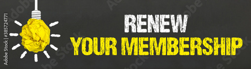 Renew your Membership 