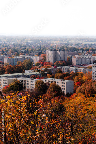 Tatabánya, Ungarn, im Herbst