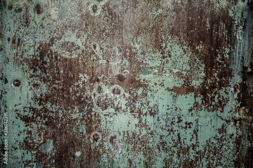 Abstract corroded colorful rusty metal texture background