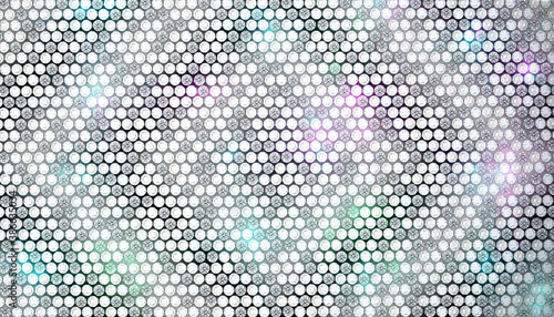 Shining diamonds background