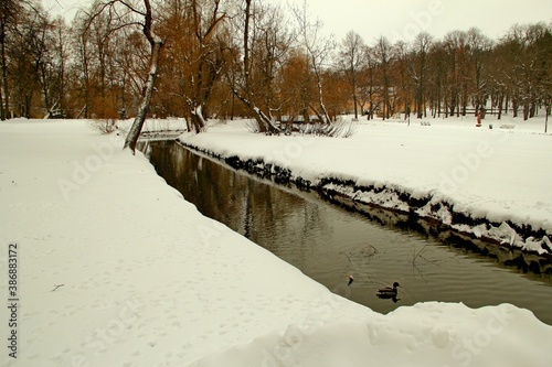 Nałęczów, Uzdrowisko, Sanatorium, Park. Rzeczka