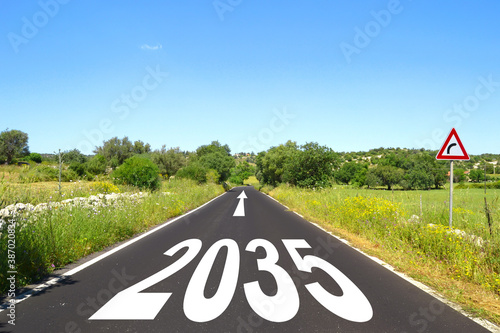 happy new year 2035, road