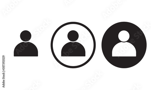 personel person icon symbol sign vector