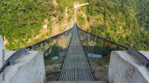 The longest bridge of Annapurna Base Camp trekking