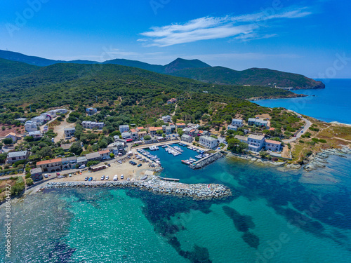 Barcaggio auf dem Cap Corse auf Korsika