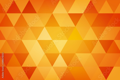 Red, yellow, orange triangle, illustration, background, design for business, illustration, web, landing page, wallpaper.