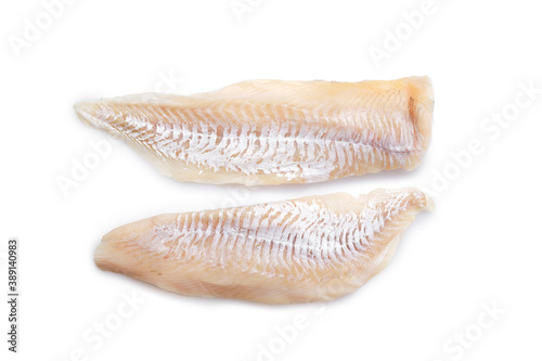 Top view of haddock fillet