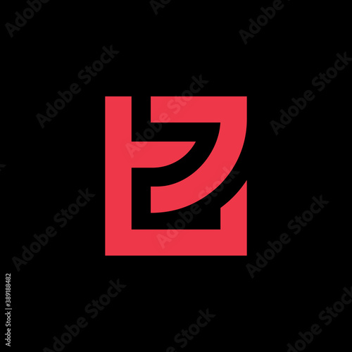 Letter tj minimal logo icon design template elements, creative minimalism logotype