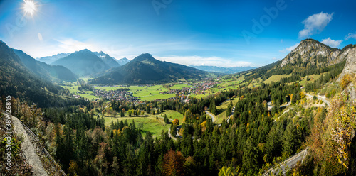 alpines Panorama im Allgäu