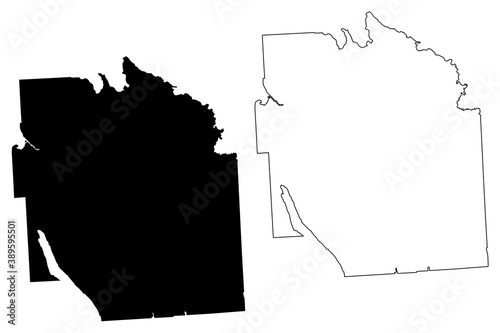 Onondaga County, New York State (U.S. county, United States of America, USA, U.S., US) map vector illustration, scribble sketch Onondaga map
