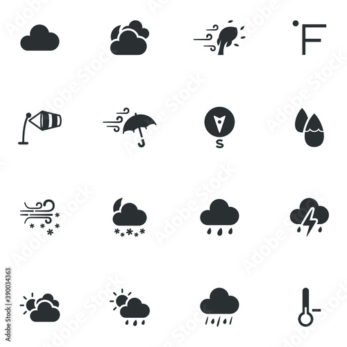 Weather & Climate Icons - Set 2