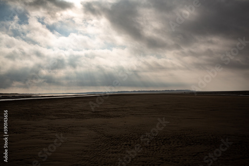 cote d' opale 1, mer, paysage, ciel, nuage, nature, pas de calais