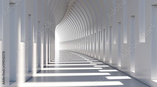 Geometric architectural design space background image