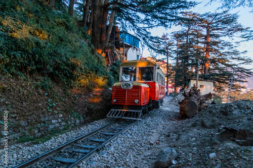 Various views of the toy train, Shimla