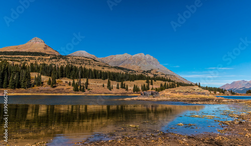 Molas Lake With The Grenadier Mountain Range, Molas Lake, Colorado, USA