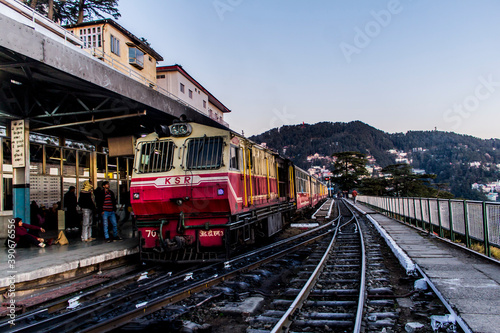 Various views of the toy train, Shimla