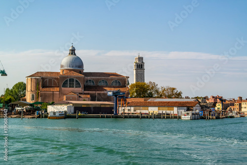 View on the Basilica of San Pietro di Castello in Venice, Veneto - Italy