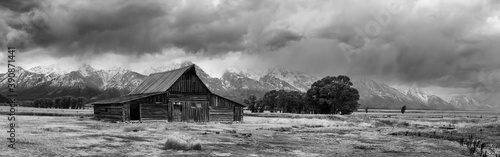T.A. Moulton Barn, Grand Teton National Park, Wyoming, Usa, America