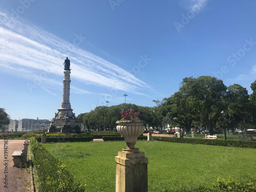 Statue of Vasco da Gama in Lisbon, Portugal