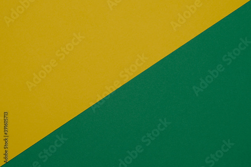 Green and yellow pastel color bristol paper. Bicolor paper background