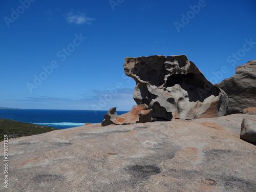 rock formation on kangaroo island in australia