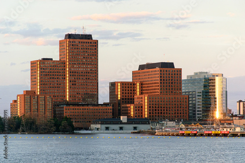 gatineau skyline at dusk