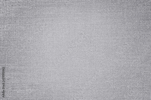 Silver cotton fabric textured background