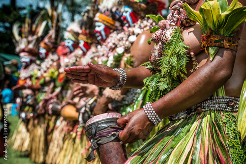 Cultural tribe at Mount Hagen festival Papua New Guinea