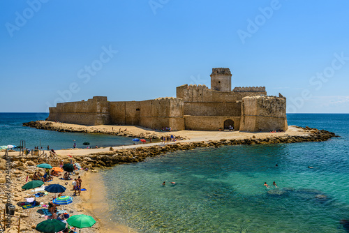  Castello aragonese di Le Castella, Isola di Capo Rizzuto, Calabria, Italia