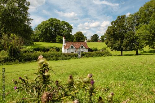 Old English cottage in the Chiltern Hills, England 