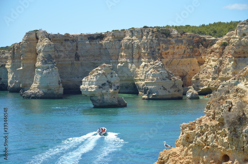 Piękna plaża w portugalii (Algarve)