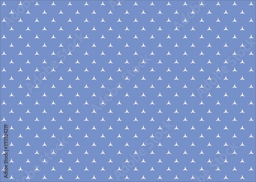 Background blue with triangles