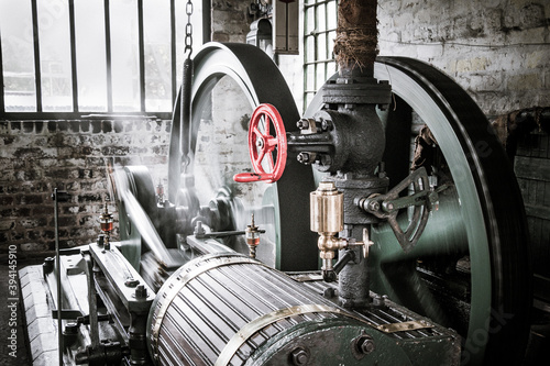 Steam Pumping Engine At The Black Country Living Museum, Dudley