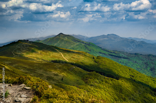 Bieszczady, Połonina Wetlińska.