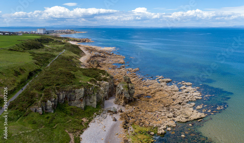 Moray coastline towards Burghead on the Moray Firth