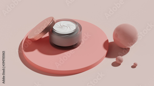 Beauty and Personel Care Cosmetic Product Design | 3D render