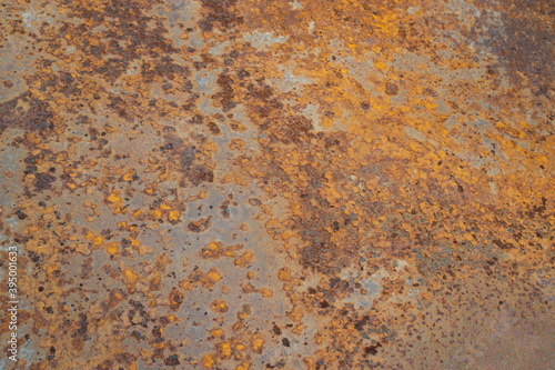 Abstract Background. The Sheet of Metal Covered with Corrosion