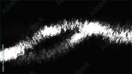 Texture abstract black and white cosmic magical glowing bright radiant neon lines spirals waves strips of threads of energy patterns and copy space. The background. illustration