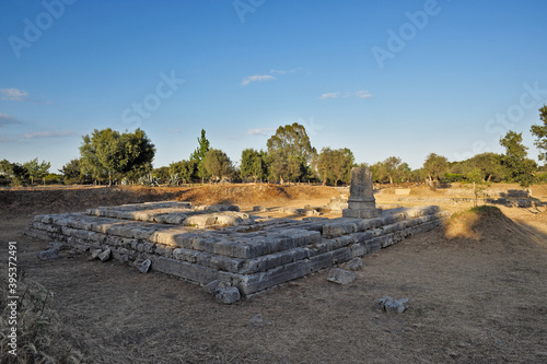 Locri, district of Reggio Calabria, Italy, Archaeological area of Locri Epizefiri