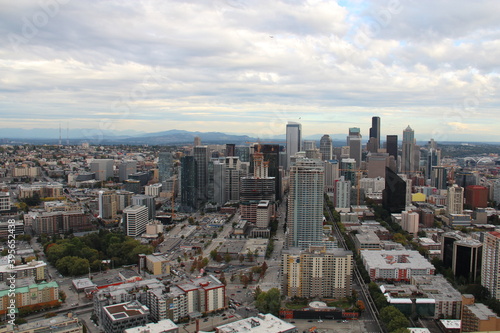 Skyscrapers of Seattle Washington