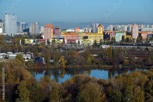 Lake Prorva in the city of Kiev
