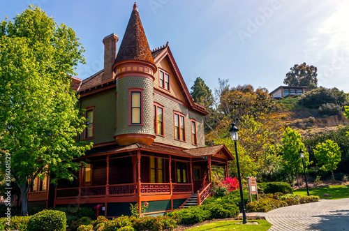 Historic House at Old Town in San Diego.