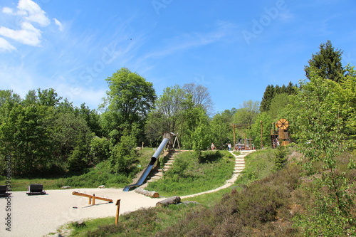 Der Robinson-Abenteuerspielplatz in Clausthal-Zellerfeld