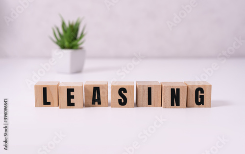 the word Leasing. A lease is a contractual arrangement calling for the lessee to pay the lessor for use of an asset.
